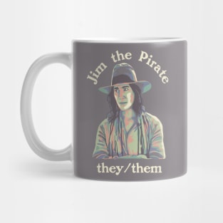 Jim The Pirate (They/Them) - Our Flag Means Death Mug